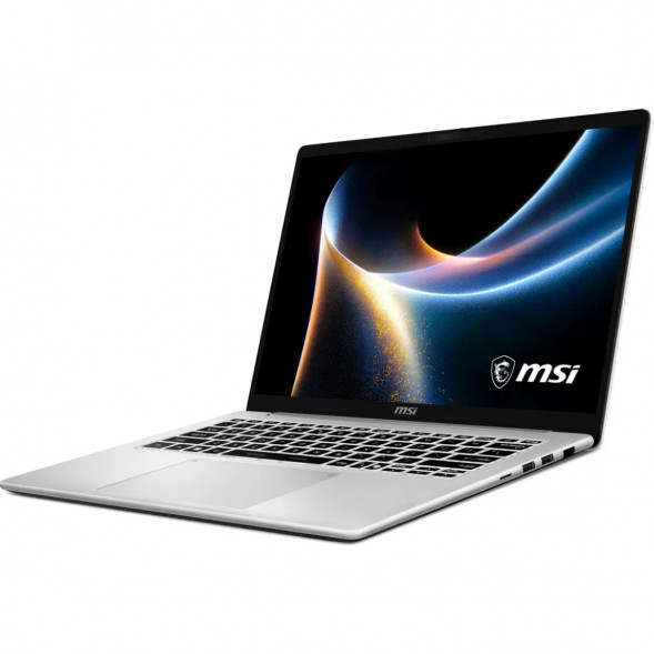 Ноутбук MSI Modern 14S AI+ G3MG-011XRU (14&amp;quot;, OLED, Intel Core Ultra 5 322 2.5ГГц, 6 ядер, 16ГБ DDR5, 512ГБ SSD, Intel Graphics, без ОС), серебристый в Курске