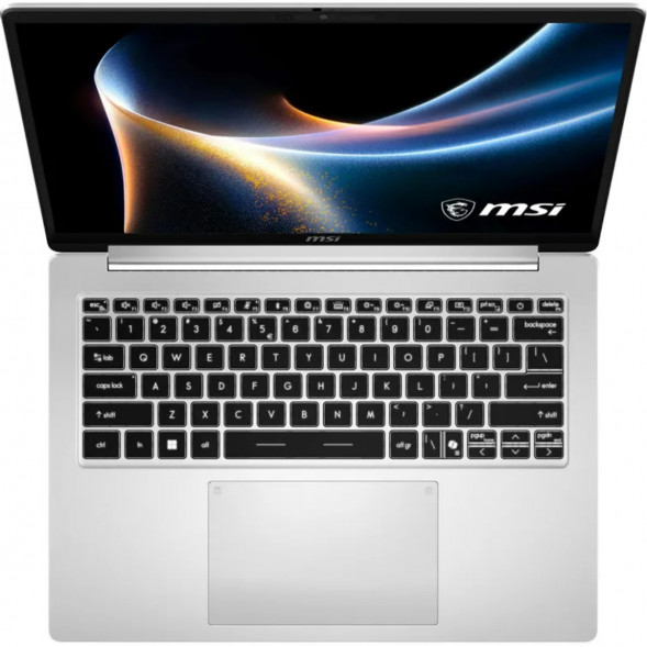 Ноутбук MSI Modern 14S AI+ G3MG-011XRU (14&amp;quot;, OLED, Intel Core Ultra 5 322 2.5ГГц, 6 ядер, 16ГБ DDR5, 512ГБ SSD, Intel Graphics, без ОС), серебристый в Курске