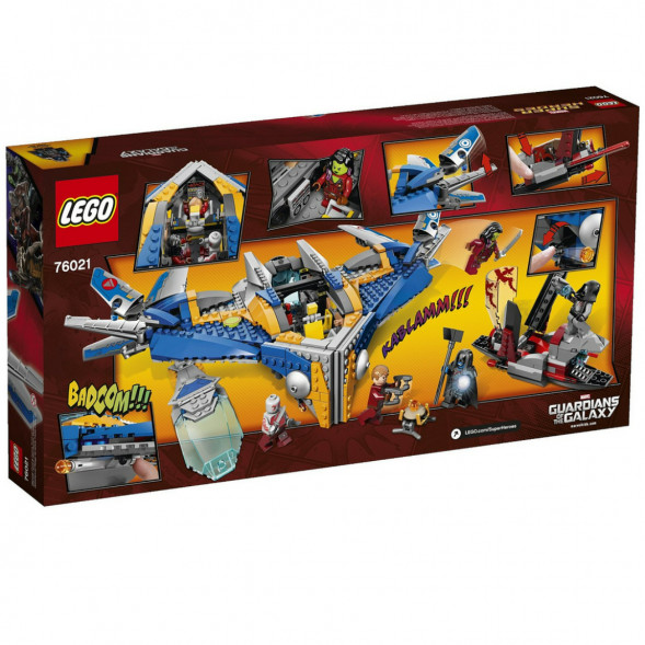 Конструктор LEGO Super Heroes 76021 Спасение космического корабля «Милано» в Курске