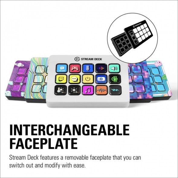 Контроллер Elgato Stream Deck MK.2, белый в Курске
