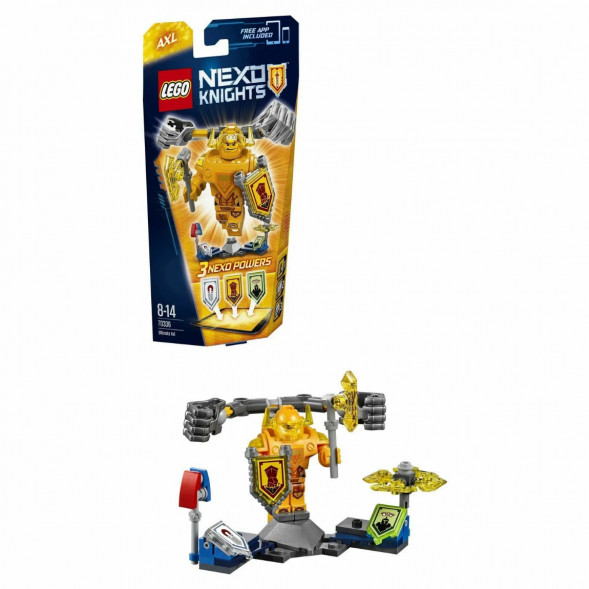 Конструктор LEGO Nexo Knights 70336 Аксель — Абсолютная сила в Курске