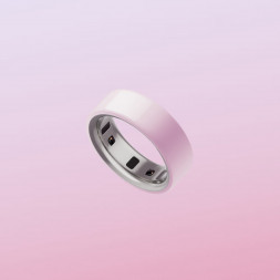 Умное кольцо Oura Ring 4 Ceramic (размер 13), Розовый/Petal