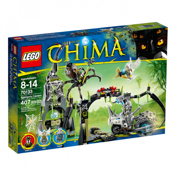 Конструктор LEGO Legends Of Chima 70133 Пещера Спинлина в Курске