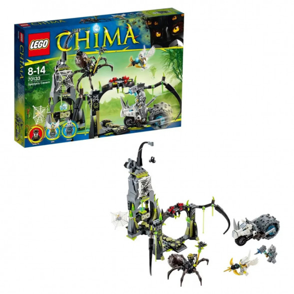 Конструктор LEGO Legends Of Chima 70133 Пещера Спинлина в Курске
