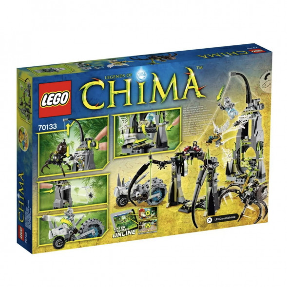 Конструктор LEGO Legends Of Chima 70133 Пещера Спинлина в Курске
