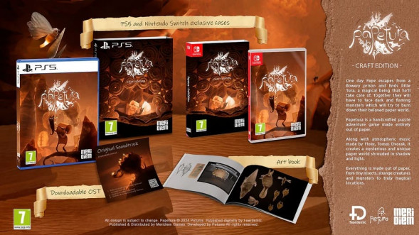 Игра Papetura. Craft Edition [Nintendo Switch, русские субтитры] в Курске