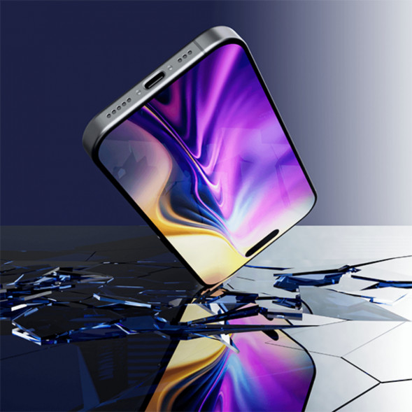 Защитное стекло Blupebble Graphene Rock Series Tempered Glass Screen для iPhone 17Pro Max в Курске