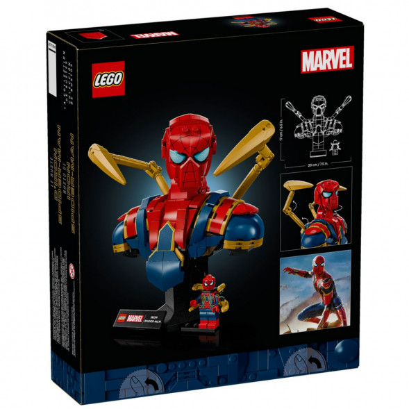 Конструктор LEGO Super Heroes 76326 Бюст Железного Человека-паука в Курске