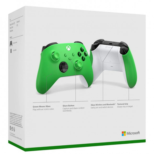 Геймпад Microsoft Xbox Series, velocity green в Курске