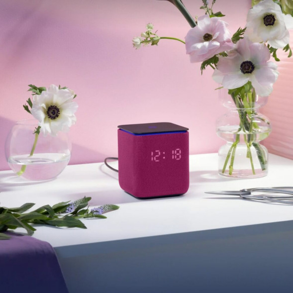 Умная колонка Яндекс Станция Миди с Алисой на YaGPT, малиновый в Курске