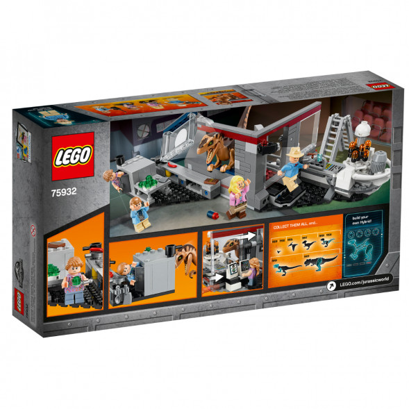 Конструктор LEGO Jurassic World 75932 Охота на рапторов в Парке Юрского Периода в Курске