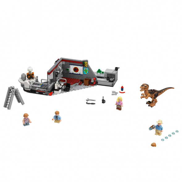 Конструктор LEGO Jurassic World 75932 Охота на рапторов в Парке Юрского Периода в Курске