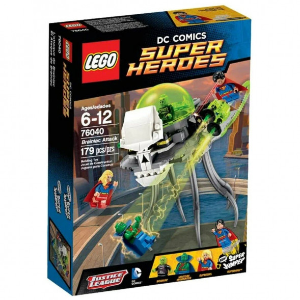Конструктор LEGO Super Heroes 76040 Атака Брейниака в Курске