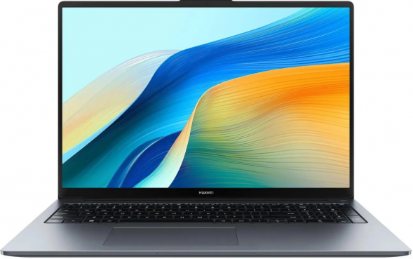 Ноутбук Huawei MateBook D 16 MCLG-X 53014QKW (Intel Core i5 13420H,  16&amp;quot; WUXGA 1920х1200, 1000Gb SSD,Intel UHD Graphics, DOS, серый) в Курске