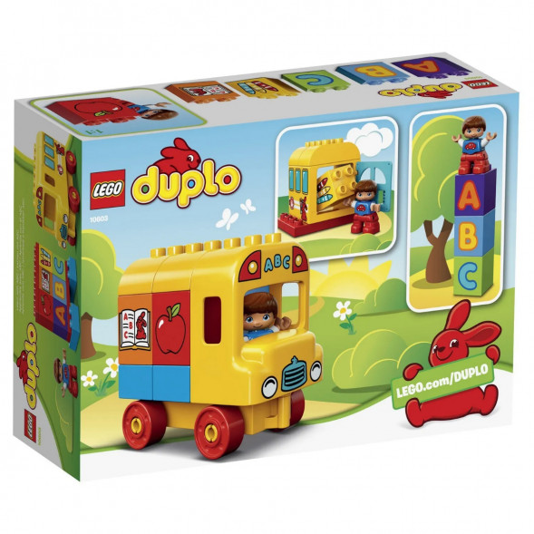 Конструктор LEGO DUPLO 10603 Мой первый автобус в Курске