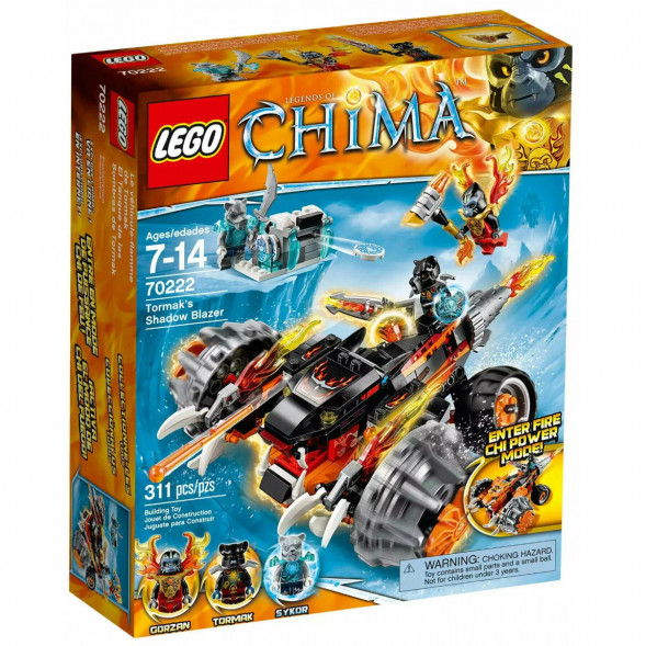Конструктор LEGO Legends of Chima 70222 Огненный Вездеход Тормака в Курске