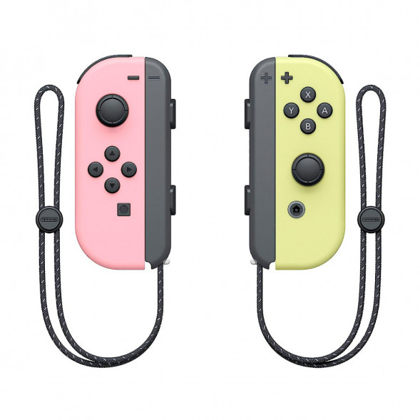 Геймпад Nintendo Switch Joy-Con controllers Duo, пастельный розовый / пастельный жёлтый в Курске