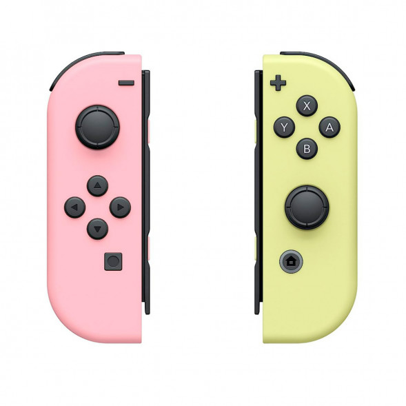 Геймпад Nintendo Switch Joy-Con controllers Duo, пастельный розовый / пастельный жёлтый в Курске