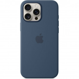 Чехол Apple для iPhone 16 Pro Max Silicone MagSafe, Denim (MYYU3ZM/A)