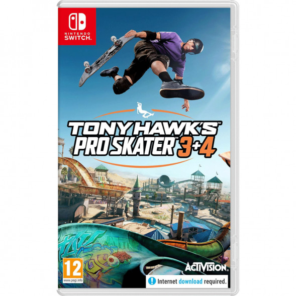 Игра Tony Hawk&amp;#039;s Pro Skater 3 + 4 [Nintendo Switch, английская версия] в Курске