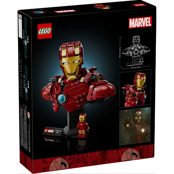 Конструктор LEGO Super Heroes 76327 Бюст Железного человека MK4 в Курске
