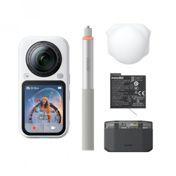 Экшн-камера Insta360 X6 Essentials Bundle, White в Курске