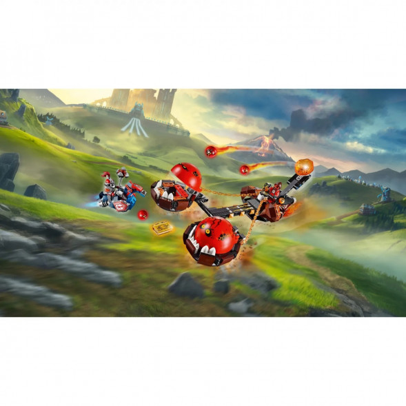 Конструктор LEGO Nexo Knights 70314 Безумная колесница Укротителя в Курске