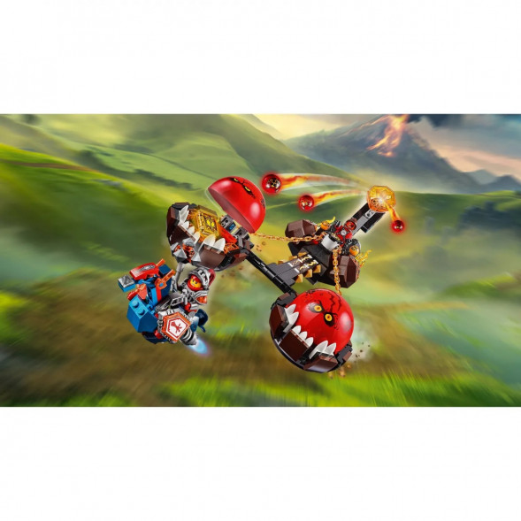 Конструктор LEGO Nexo Knights 70314 Безумная колесница Укротителя в Курске