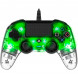 Геймпад проводной Nacon Illuminated Compact PS4, зеленый в Курске
