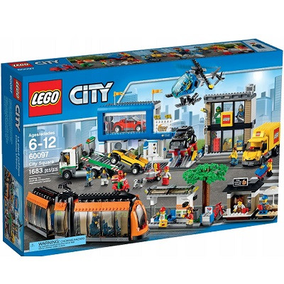 Конструктор LEGO City 60097 Городская площадь, 1683 дет. в Курске
