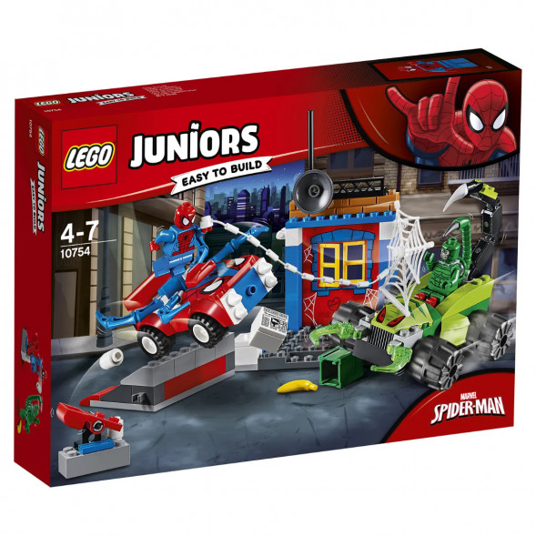Конструктор LEGO Juniors 10754 Решающий бой Человека-паука против Скорпиона в Курске