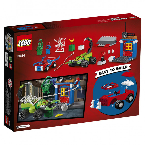 Конструктор LEGO Juniors 10754 Решающий бой Человека-паука против Скорпиона в Курске