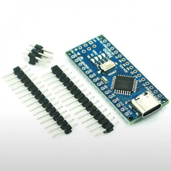 Микроконтроллер Arduino NANO TYPE-C V3.0 (совместимый) Atmega328 CH340 в Курске