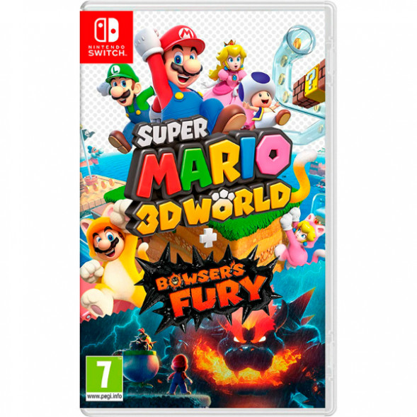 Игра Super Mario 3D World + Bowser&amp;#039;s Fury [Nintendo Switch, русские субтитры] в Курске