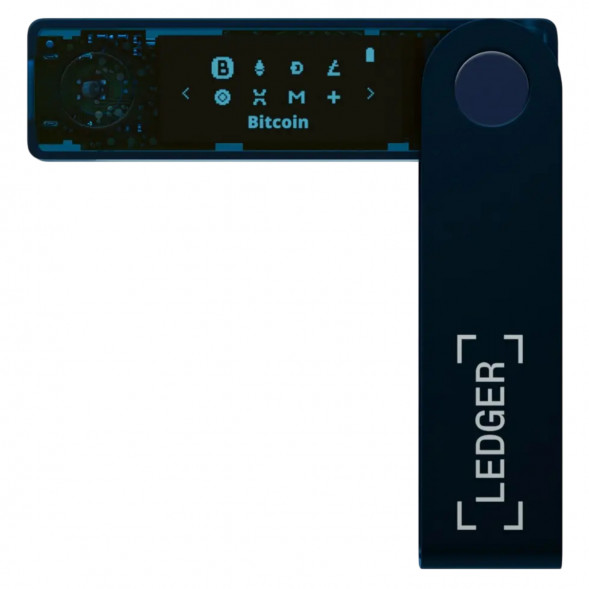 Аппаратный криптокошелек Ledger Nano X, Sapphire Blue в Курске