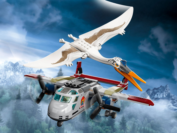 Конструктор LEGO Jurassic World 76947 Кетцалькоатль: нападение на самолёт в Курске