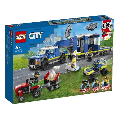 Конструктор LEGO City 60315 Полицейский мобильный командный трейлер в Курске