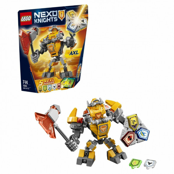 Конструктор LEGO Nexo Knights 70365 Боевые доспехи Акселя в Курске