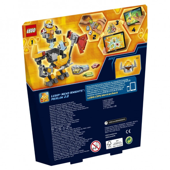 Конструктор LEGO Nexo Knights 70365 Боевые доспехи Акселя в Курске