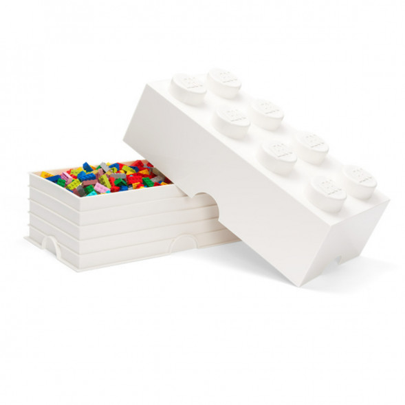 Пластиковый кубик для хранения LEGO Creator 4004, белый в Курске