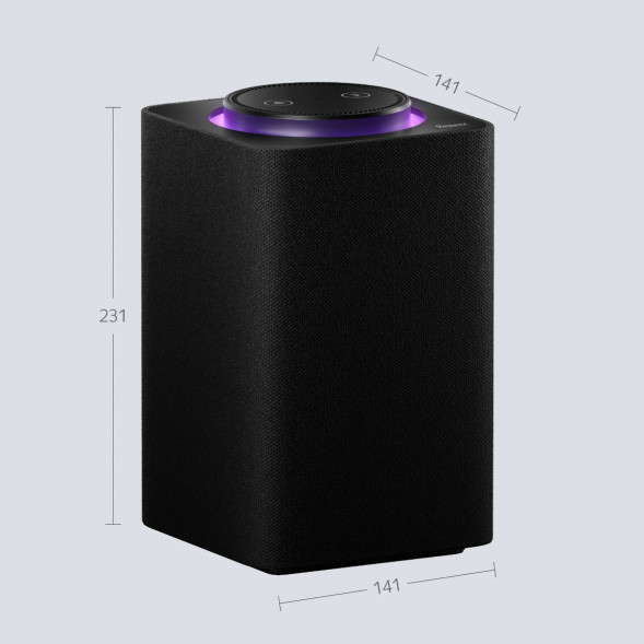 Умная колонка Яндекс Станция Макс с Zigbee, черный в Курске