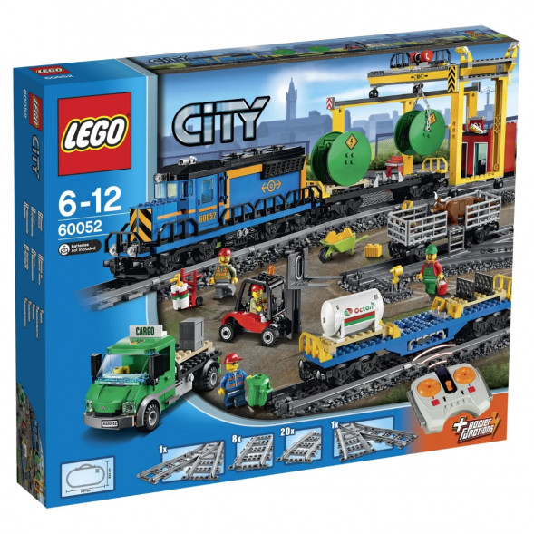 Конструктор LEGO City Trains 60052 Грузовой поезд в Курске