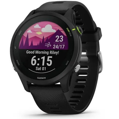 Умные часы Garmin Forerunner 255 Music, черный 010-02641-30 в Курске