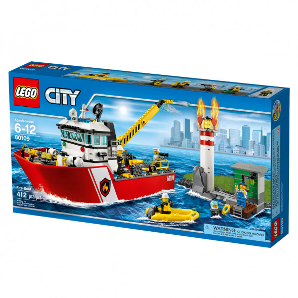 Конструктор LEGO City 60109 Пожарный катер в Курске