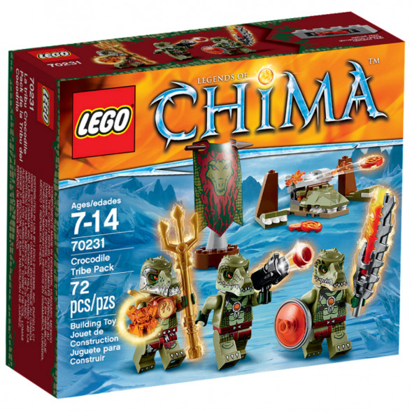 Конструктор LEGO Legends of Chima 70231 Лагерь Клана Крокодилов в Курске