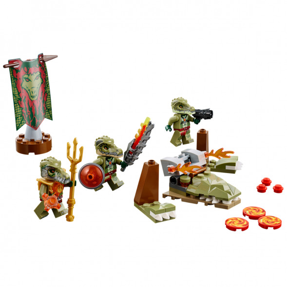 Конструктор LEGO Legends of Chima 70231 Лагерь Клана Крокодилов в Курске