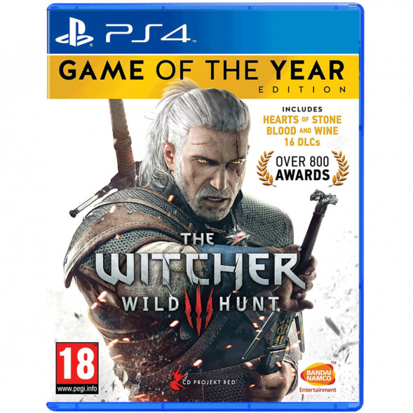 Игра Witcher 3: Wild Hunt (Ведьмак 3: Дикая Охота) Game of the year Edition [PS4, русские субтитры] в Курске