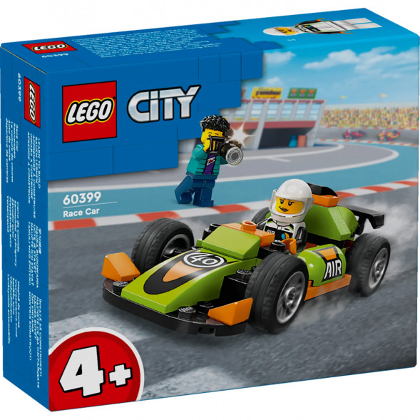 Конструктор LEGO City 60399 Зеленый Гоночный автомобиль в Курске