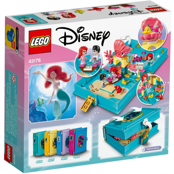 Конструктор LEGO Disney Princess 43176 Книга сказочных приключений Ариэль в Курске