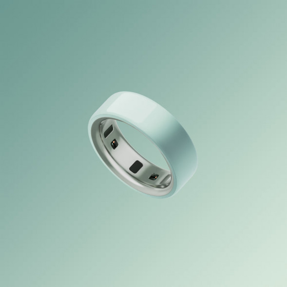 Умное кольцо Oura Ring 4 Ceramic (размер 7), Морской прилив/Tide в Курске